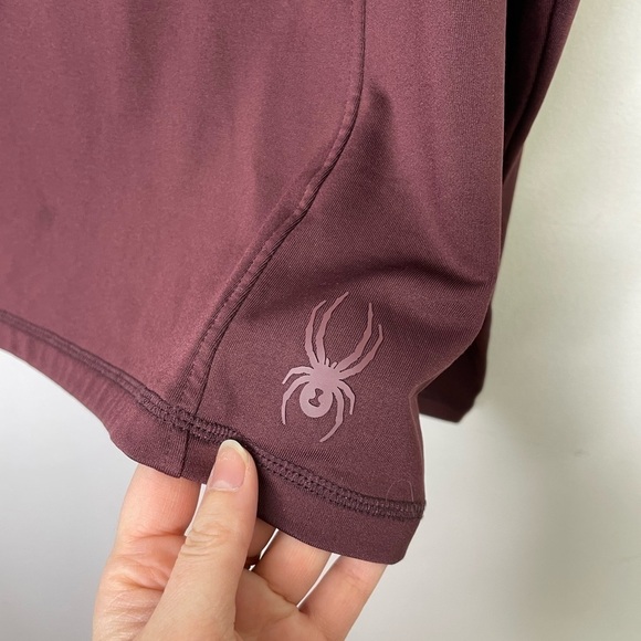 Spyder fleece lined thumbs hole base layer - Picture 3 of 7